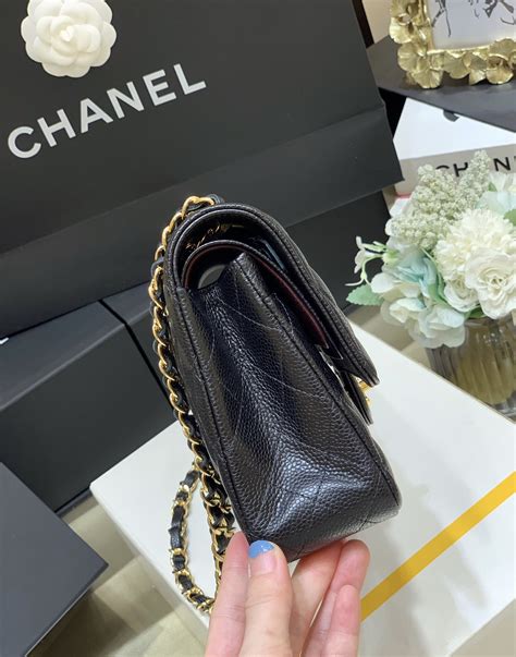 chanel flap bag grained calfskin & gold-tone metal black|jumbo chanel bag price.